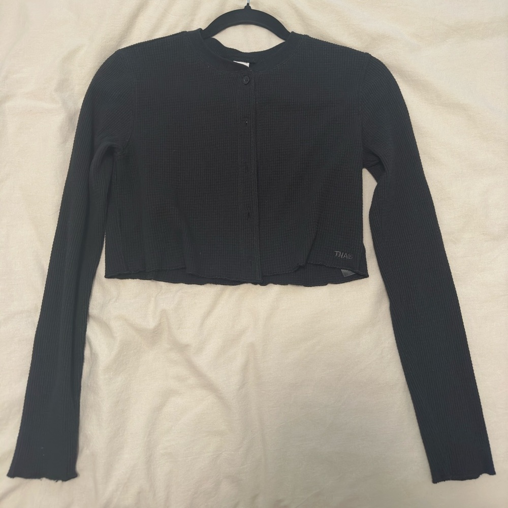 Aritzia TNA Waffle West Longsleeve